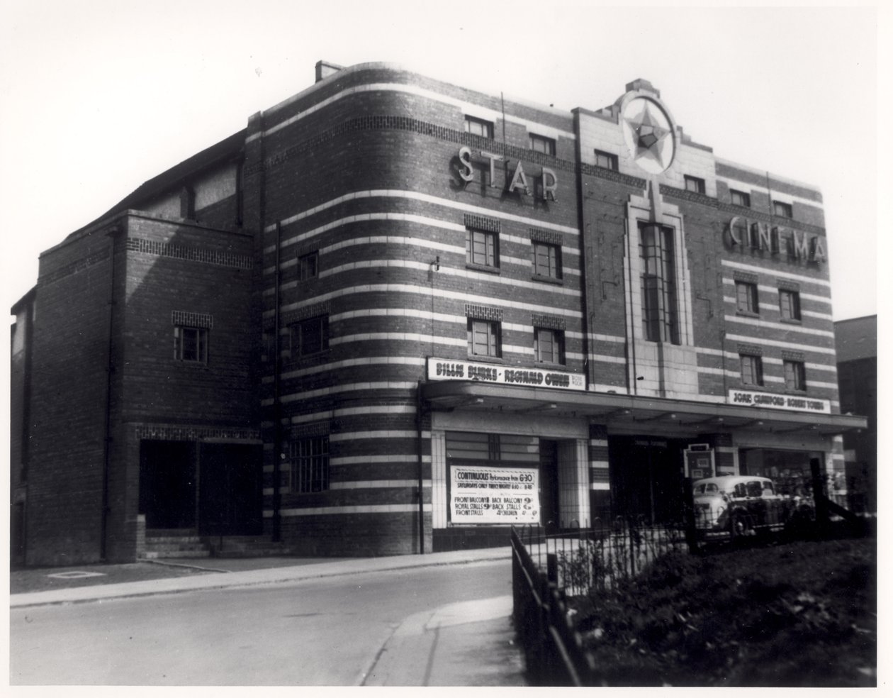 Star Cinema, ved York Road, Leeds, 11. maj 1938 af English Photographer