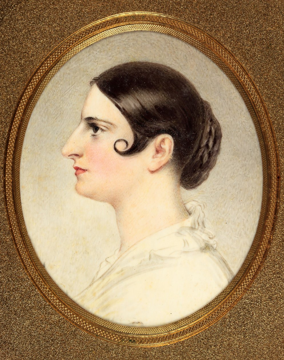 Adelaide Kemble, fru Sartoris (emalje) af English School