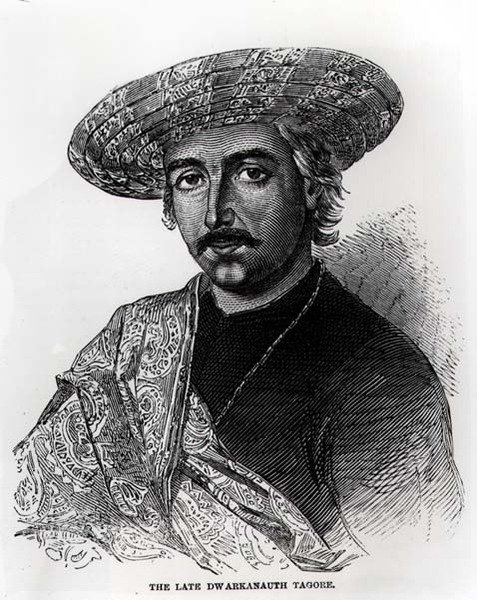 Dwarkanath Tagore (1794-1846) af English School