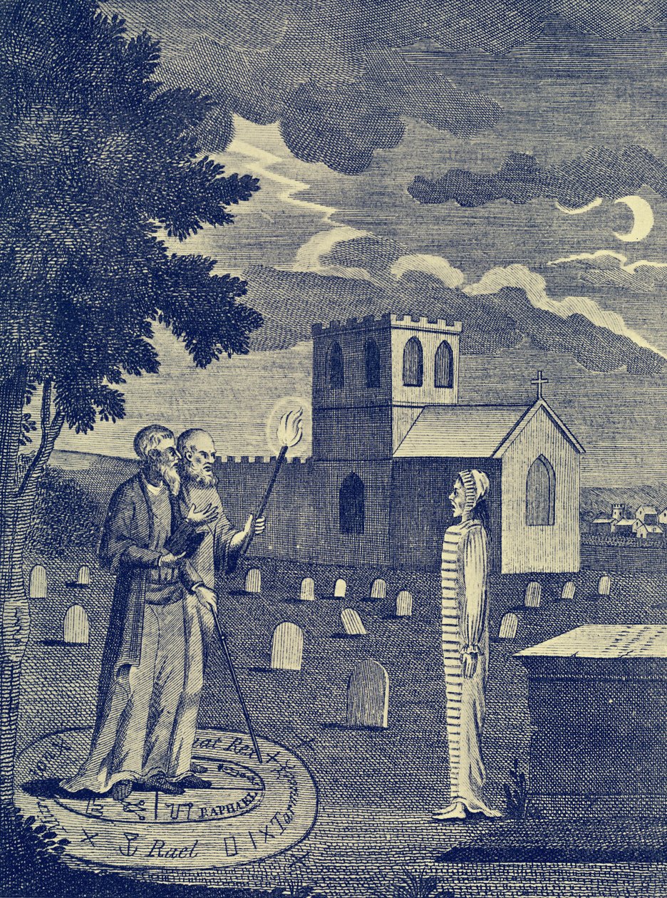 Edward Kelley, en tryllekunstner af English School