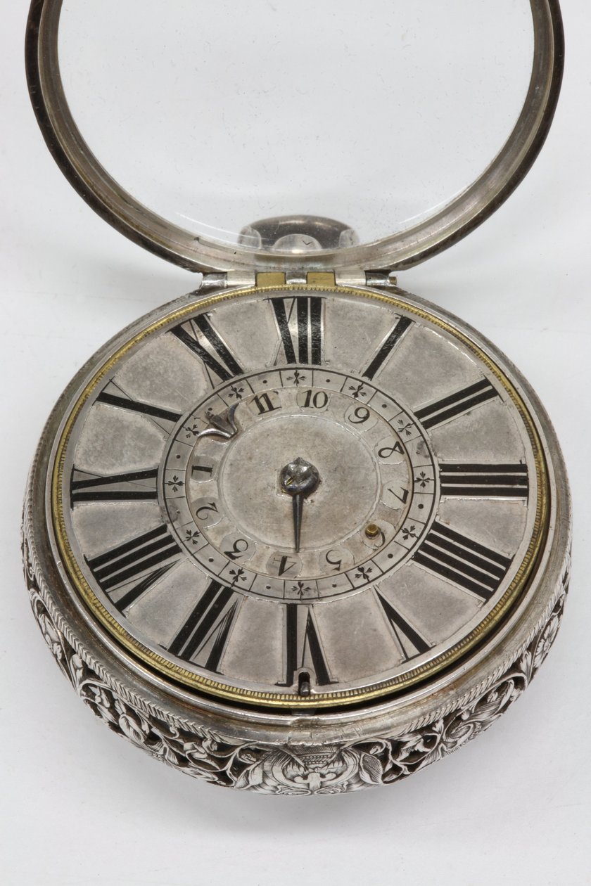 Gretton urskive, ca. 1680 (metal) af English School
