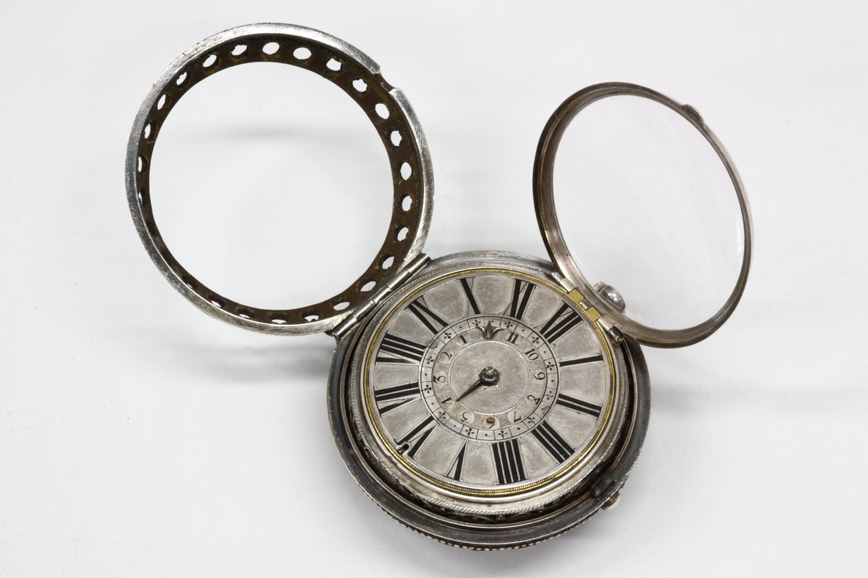 Gretton urskive, ca. 1680 (metal) af English School