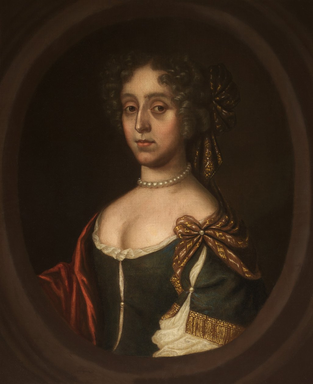 Lady Leicester, ca. 1650-1700 af English School