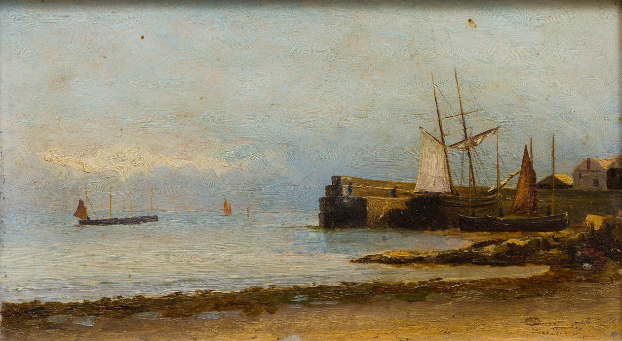 Newlyn Harbor af English School