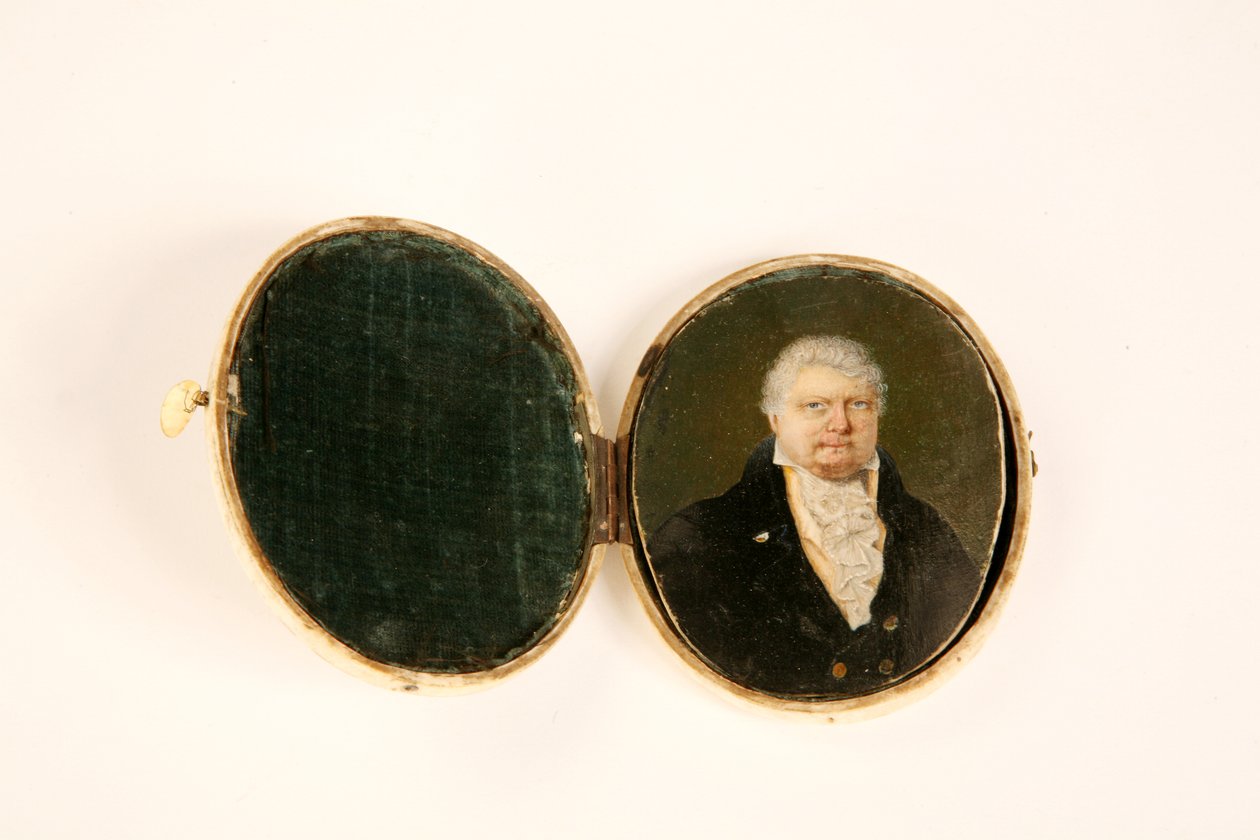 Portræt af John Boles Watson, leder af Cheltenham Theatre, 1812 af English School