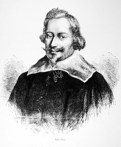Portræt af John Pym (ca. 1584-1643) af English School