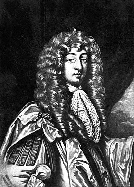 Portræt af Sir John Chicheley (d.1691) graveret af Richard Earlom (1743-1822) og Charles Turner (c.1773-1857) fra Illustrious Characters in British History (mezzotint) af English School