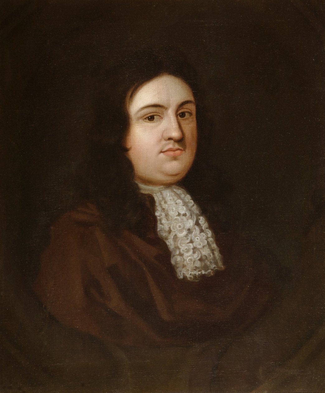 Portræt af en herre, ca. 1750 af English School