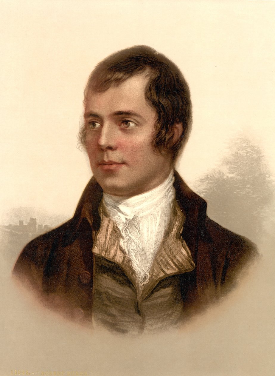 Robert Burns, ca. 1895 af English School
