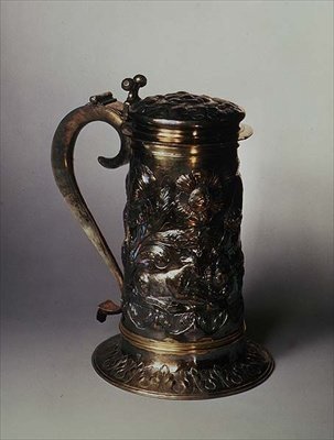 Tankard, London, 1663 (sølv) af English School