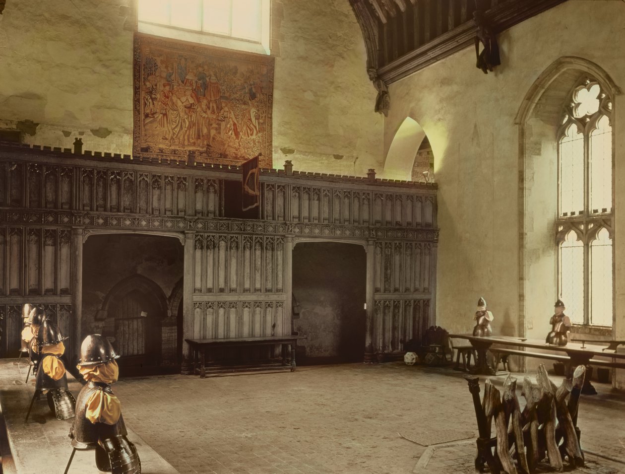 Barons Hall, bygget i 1341 af English School