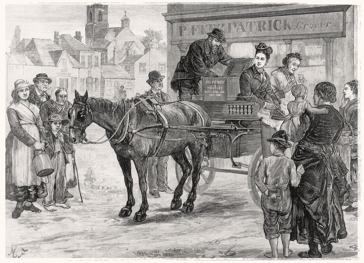 Kilkenny postvogn af English School