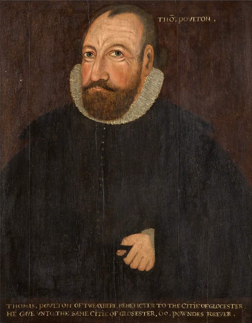 Thomas Poulton, ca. 1605 af English School