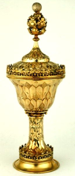 Wardens Grace Cup, ca. 1480 (forgyldt sølv) (se også 355576) af English School