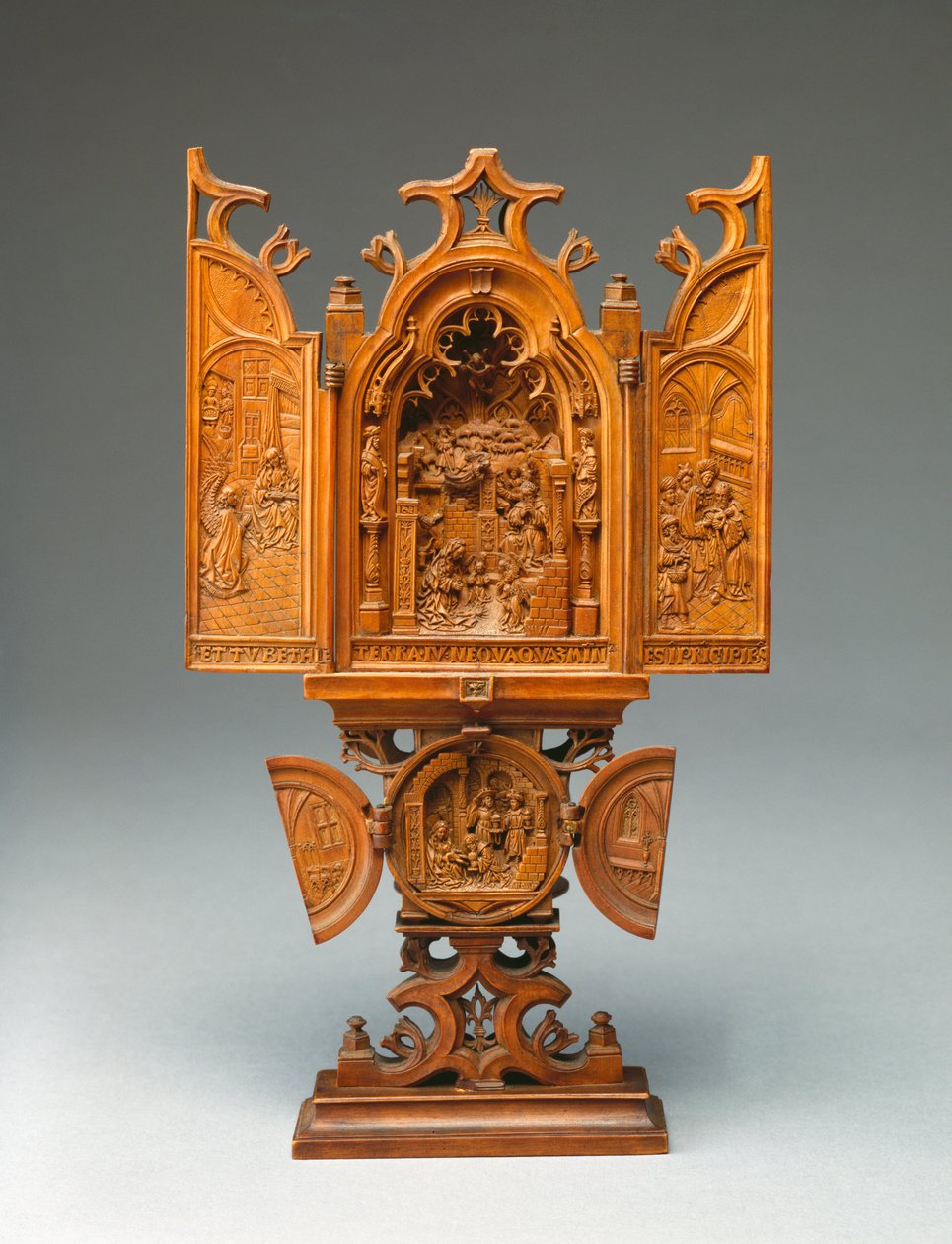 Nativity, ca. 1520 (buksbom) af Flemish School