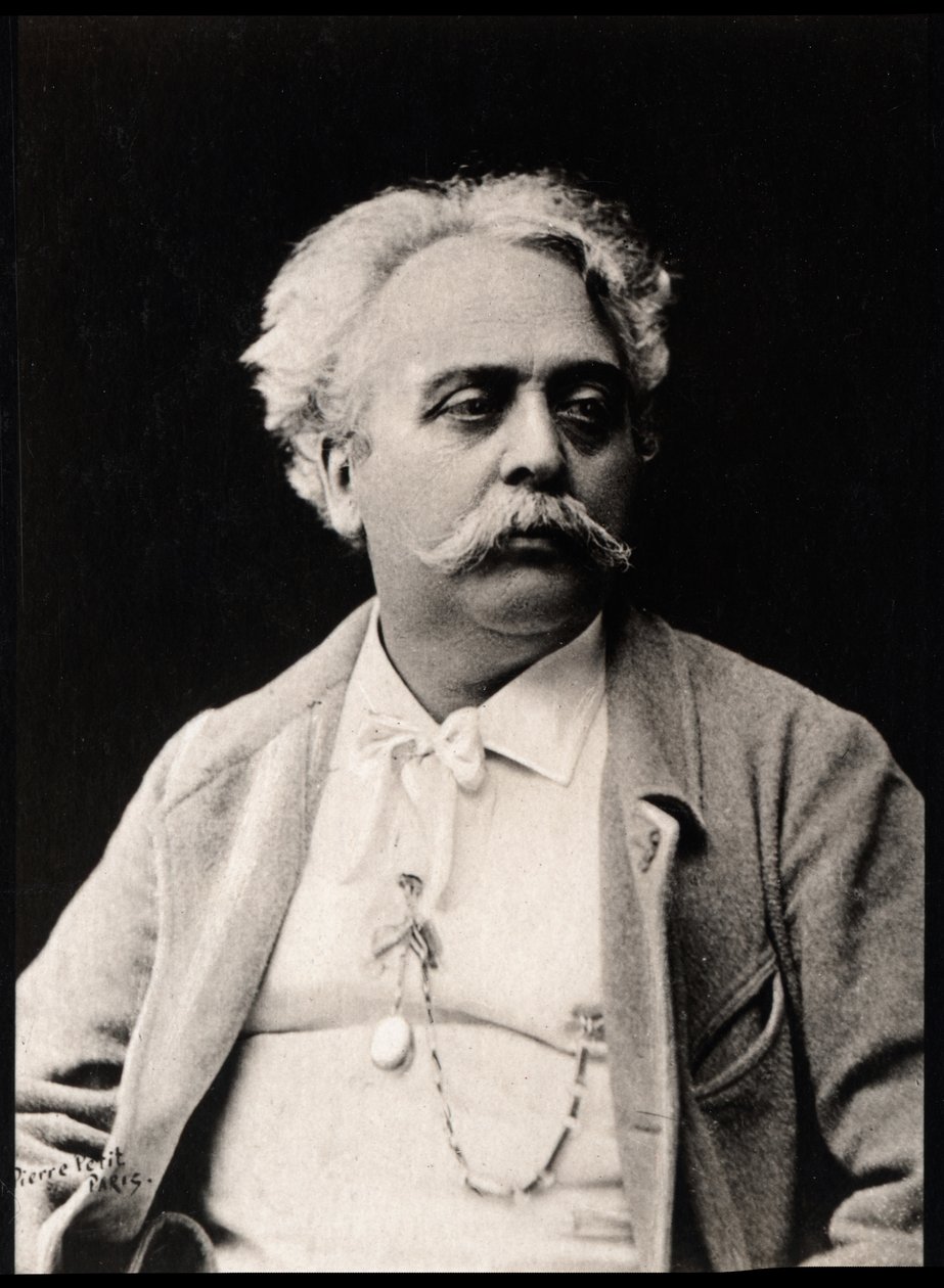 Portræt af Albert Ernest Carrier Belleuse (1824-1887), fransk billedhugger og maler. af French Photographer