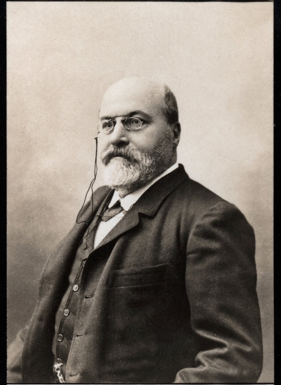 Portræt af Arthur Ranc (1831-1908), fransk politiker og forfatter. af French Photographer