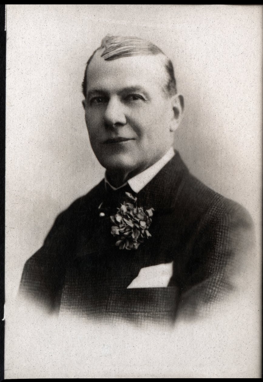 Portræt af Baron (1838-1920), fransk skuespiller. af French Photographer