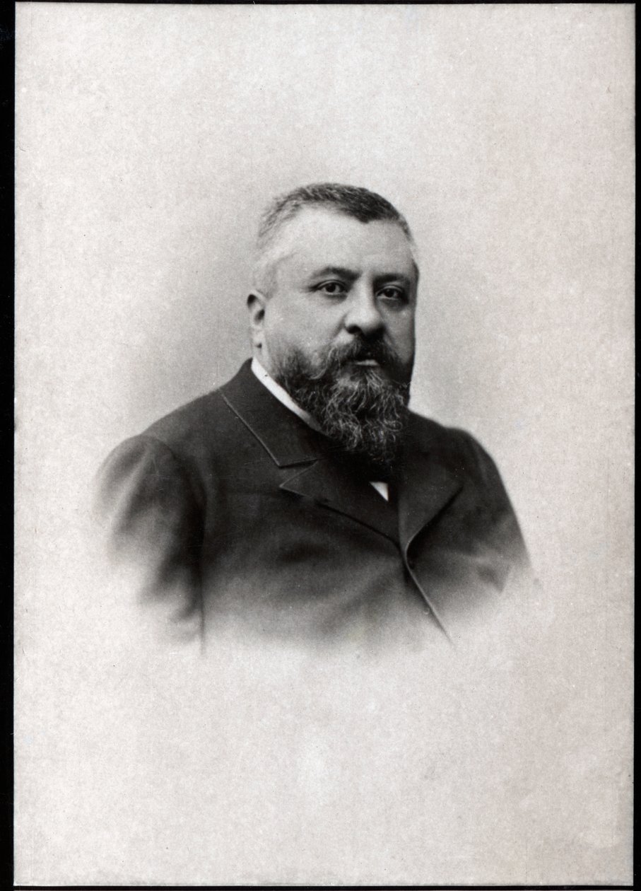 Portræt af Charles Alexandre Dupuy (1851-1923), fransk statsmand. af French Photographer