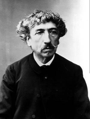 Portræt af Charles-Jean-Louis Garnier af French Photographer