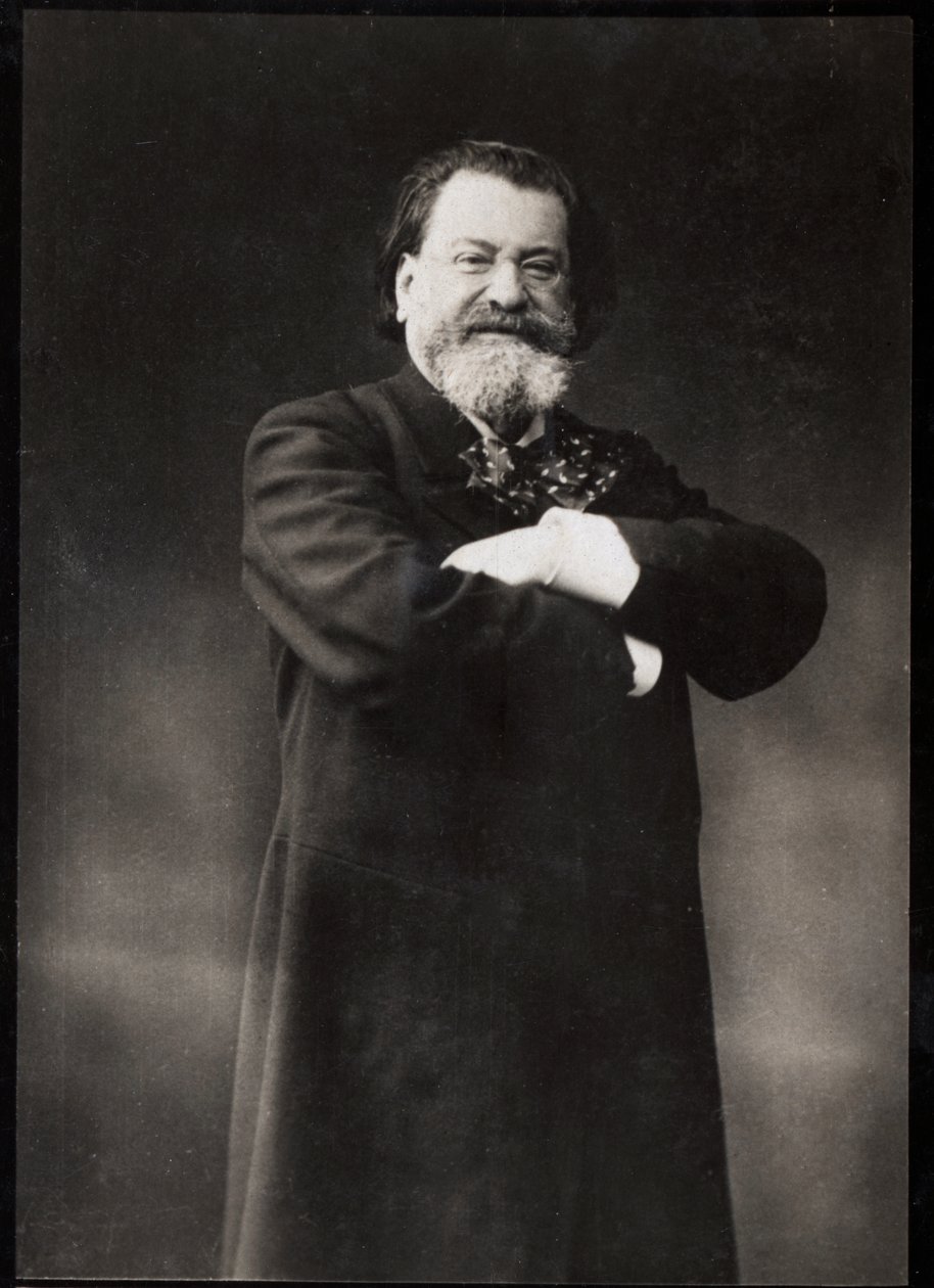 Portræt af Edouard Drumont (1844-1917), fransk journalist. af French Photographer