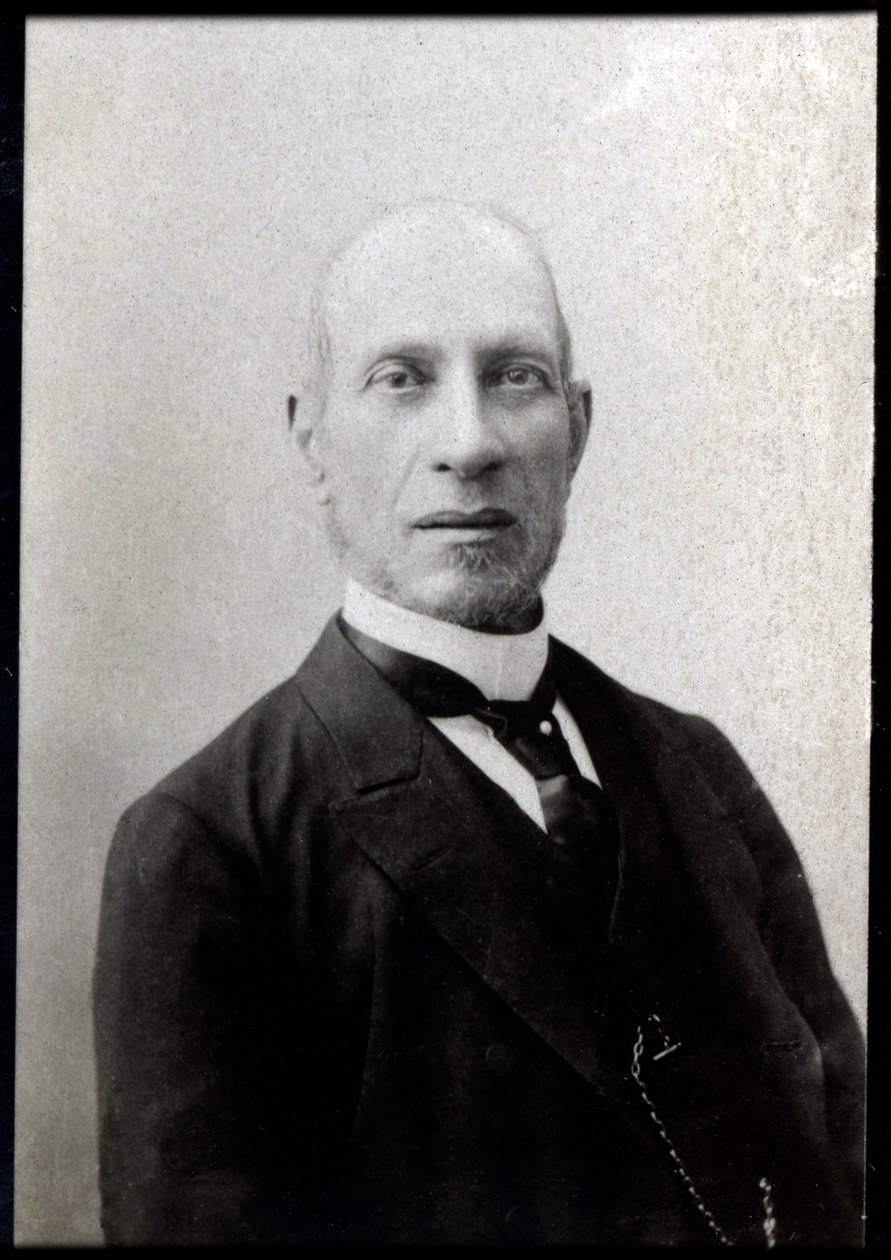 Portræt af Edouard Herve (1835-1899), fransk journalist, historiker og politiker. af French Photographer