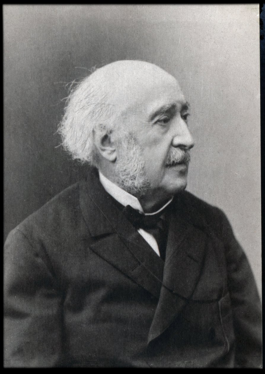 Portræt af Francois Jules Suisse (Jules Simon) (1814-1896), fransk statsmand og filosof. af French Photographer