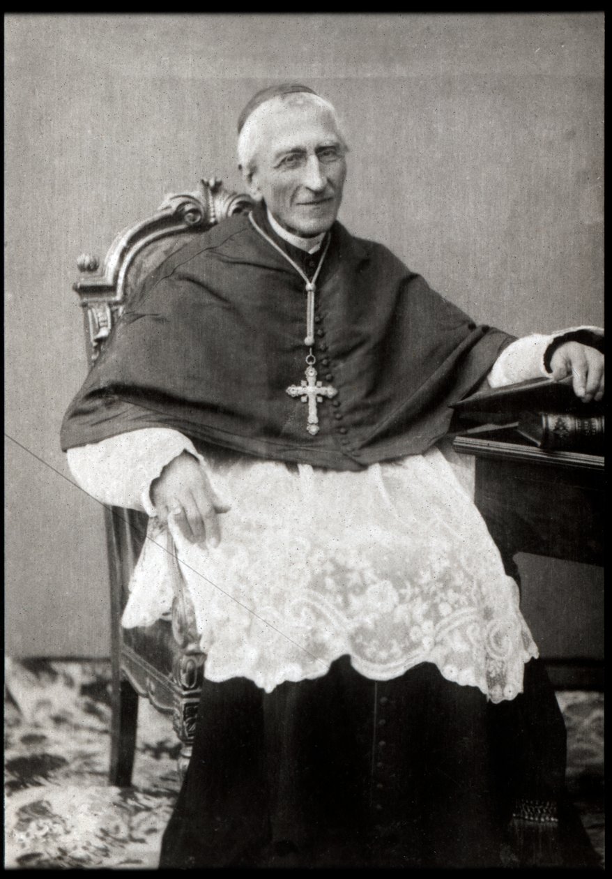 Portræt af Francois-Marie-Benjamin Richard de la Vergne (kardinal Richard) (1819-1908) af French Photographer