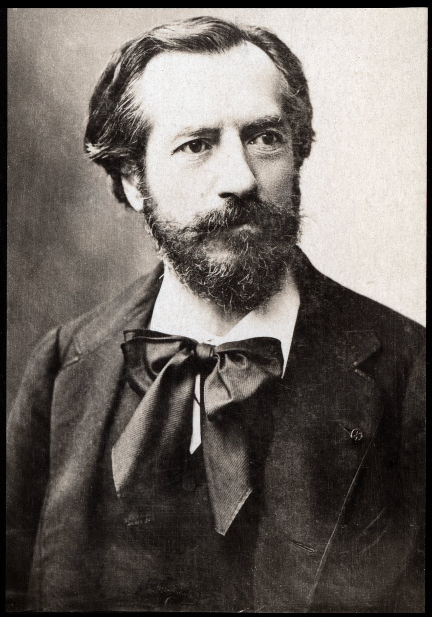 Portræt af Frederic Auguste Bartholdi (1834-1904), fransk billedhugger. af French Photographer