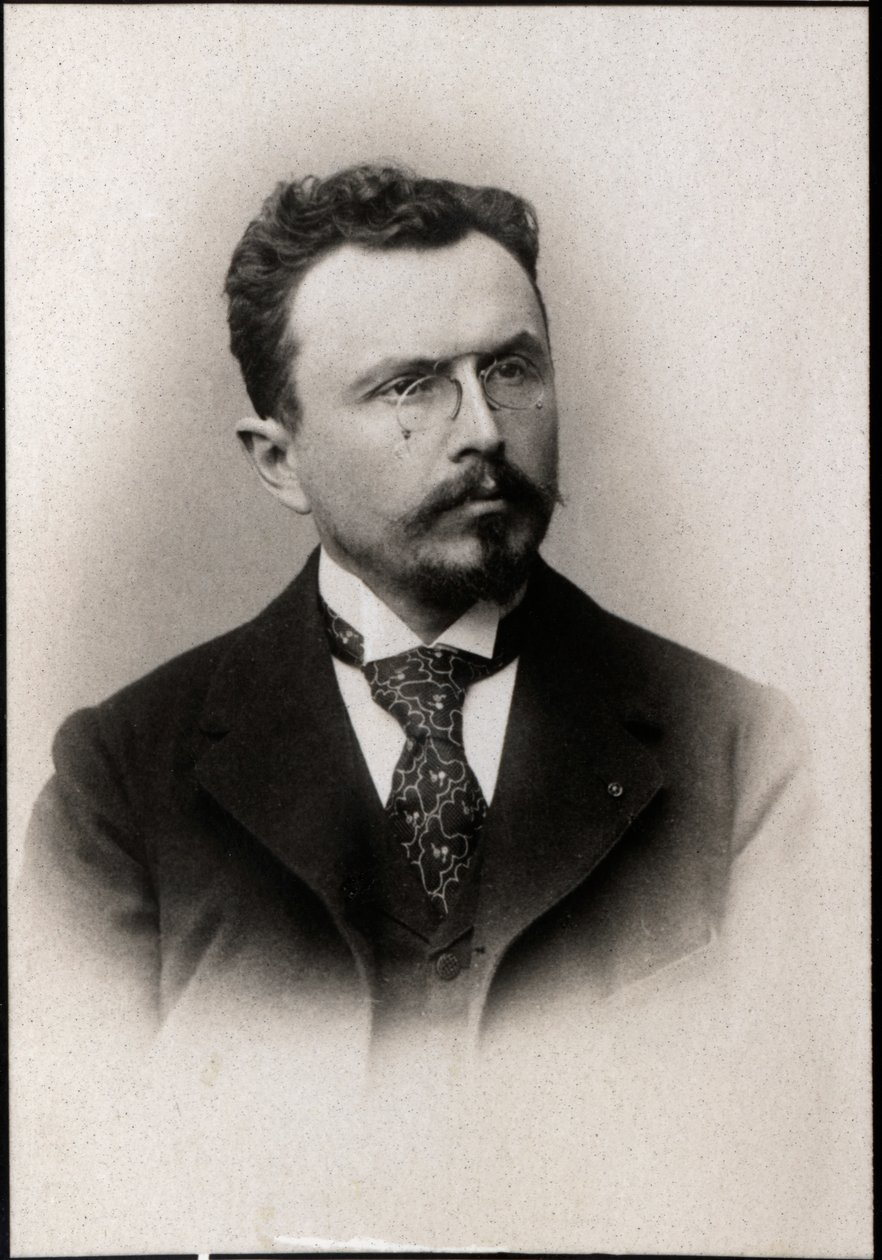 Portræt af Gabriel Hanotaux (1853-1944), fransk statsmand og historiker. af French Photographer