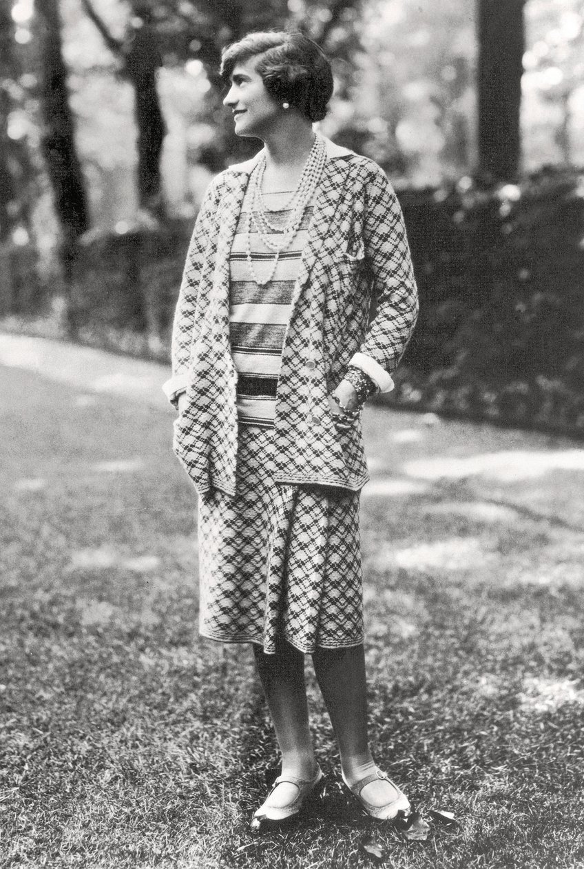Portræt af Gabrielle Coco Chanel, 1929 af French Photographer