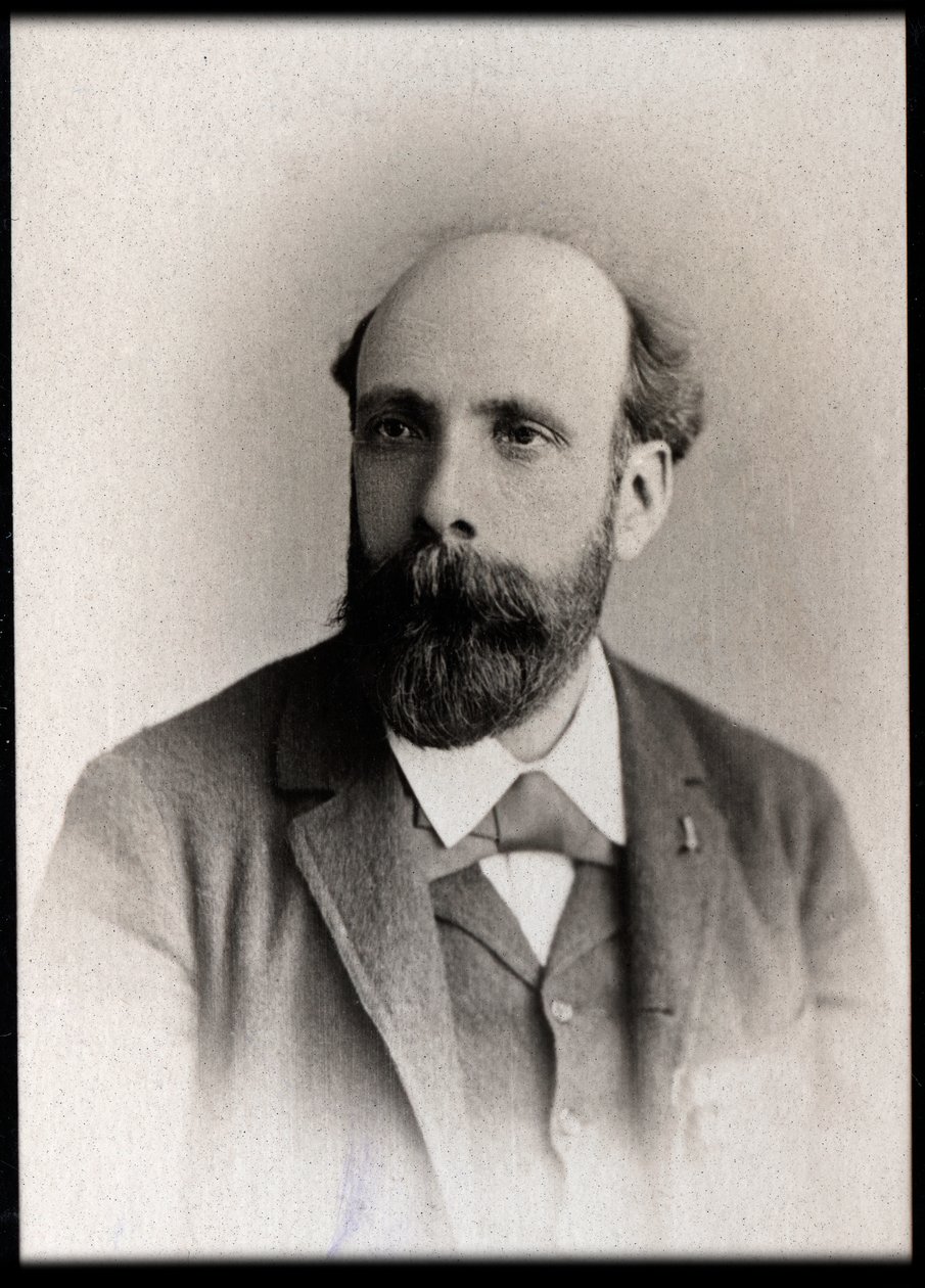 Portræt af Gaston Salvayre (1847-1916), fransk komponist. af French Photographer