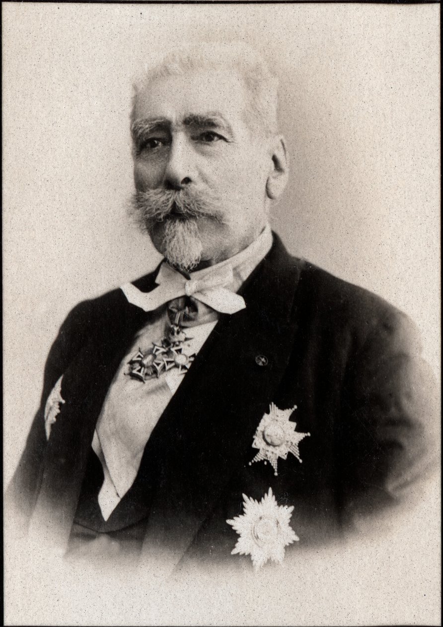 Portræt af general Francois Charles du Barail (1820-1902), fransk generalmajor og politiker. af French Photographer