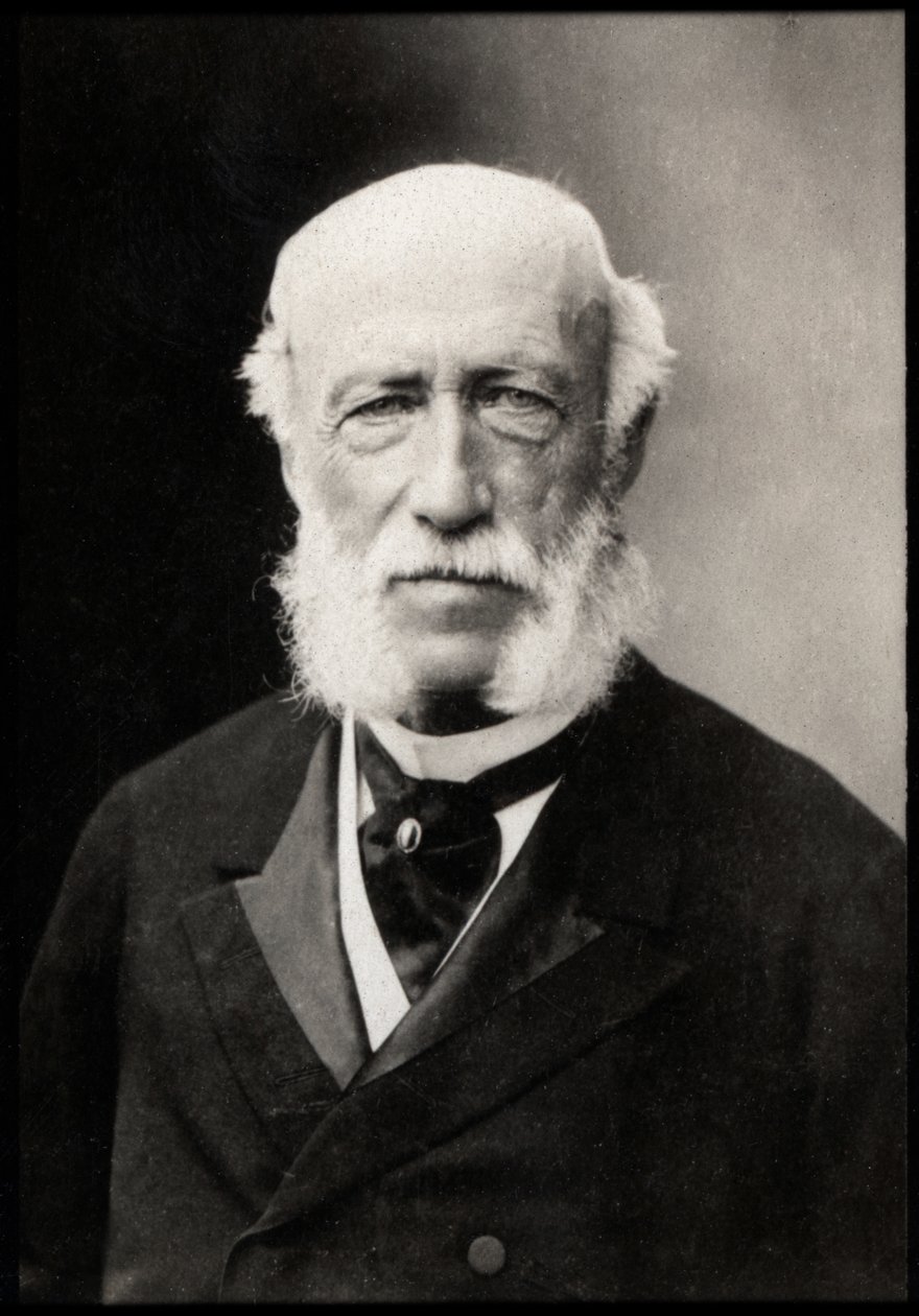 Portræt af Georg Herbert zu Munster (1820-1902), tysk statsmand. af French Photographer