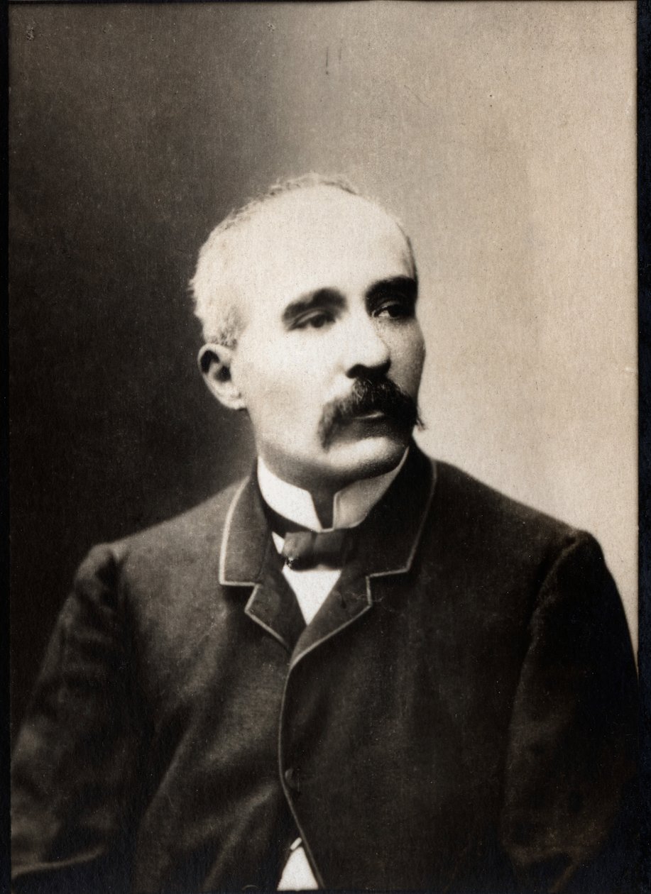 Portræt af Georges Clemenceau (1841-1929), fransk politiker og journalist. af French Photographer