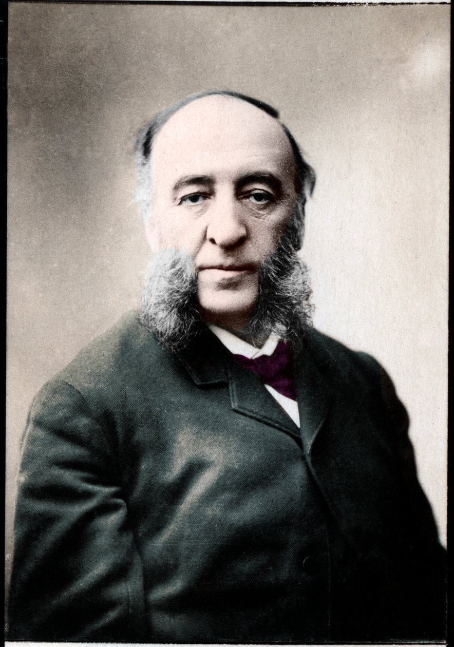 Portræt af Jules Ferry (1832-1893), fransk statsmand. af French Photographer