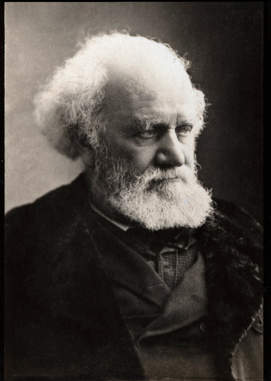 Portræt af Jules Janssen (Pierre Jules Cesar Janssen) (1824-1907), fransk astronom. af French Photographer