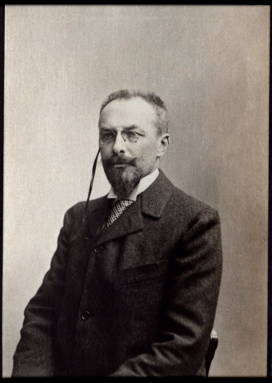 Portræt af Jules Mary (1851-1922), fransk forfatter. af French Photographer