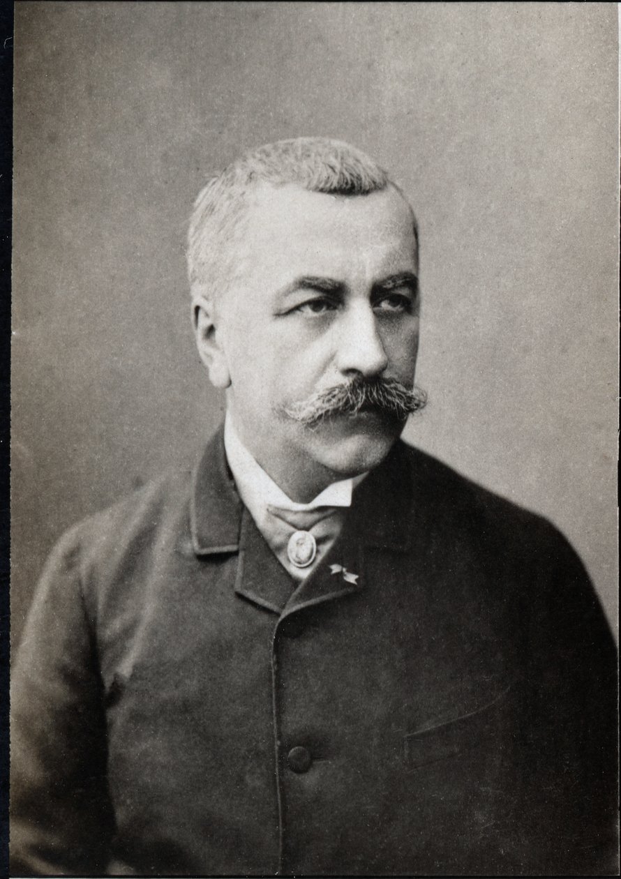 Portræt af Louis Andrieux (1840-1931), fransk politiker. af French Photographer