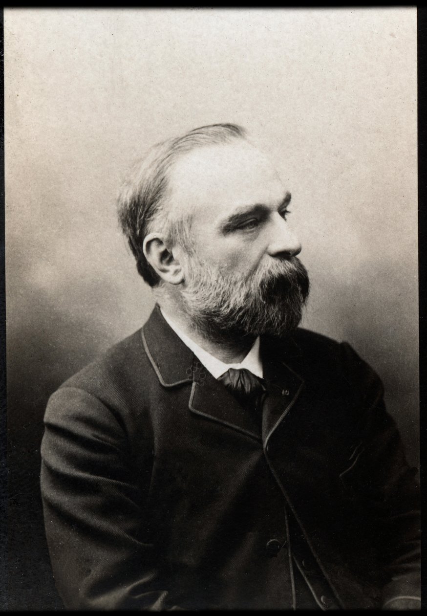 Portræt af Paul Camille Hippolyte Brouardel (Docteur Brouardel) (1837-1906), fransk læge og patolog. af French Photographer