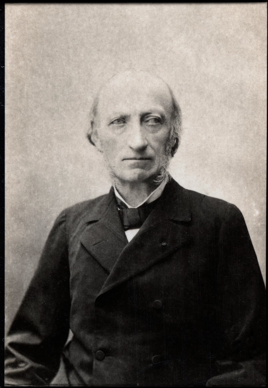 Portræt af Pierre Charles Edouard Potain (Docteur Potain) (1825-1901), fransk læge og kardiolog. af French Photographer