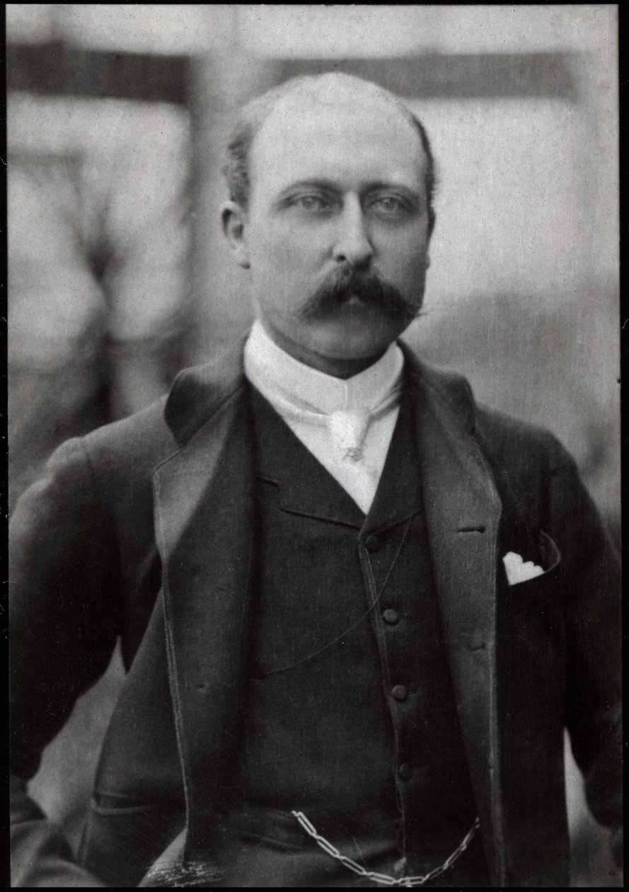 Portræt af Prins Arthur (1850-1942) af French Photographer