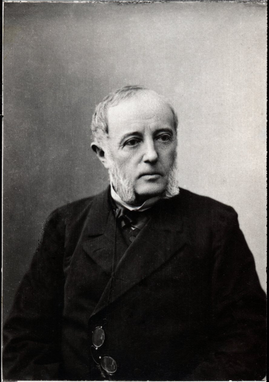 Portræt af Rene Goblet (1828-1905), fransk politiker. af French Photographer