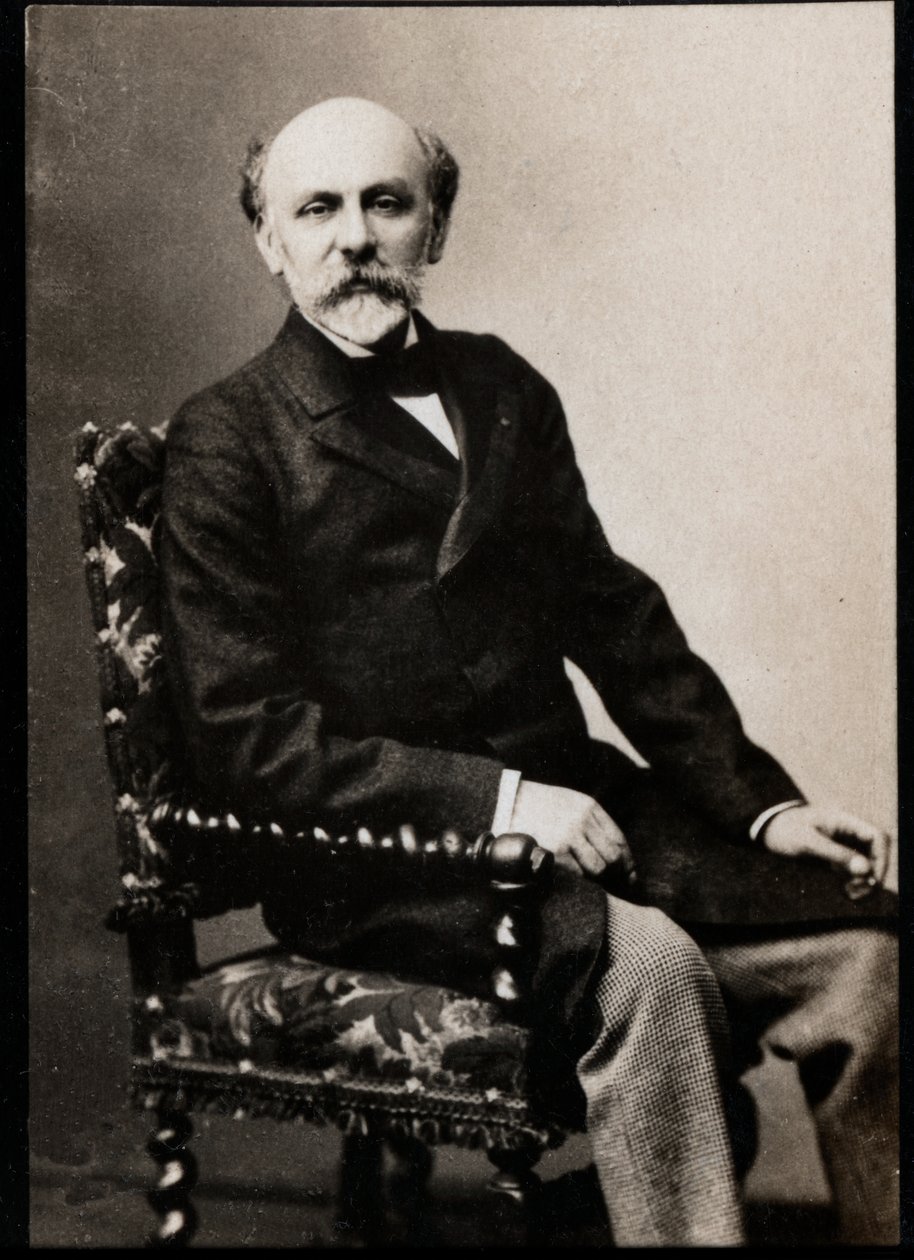 Portræt af Rene de Saint Marceaux (1845-1915), fransk billedhugger. af French Photographer
