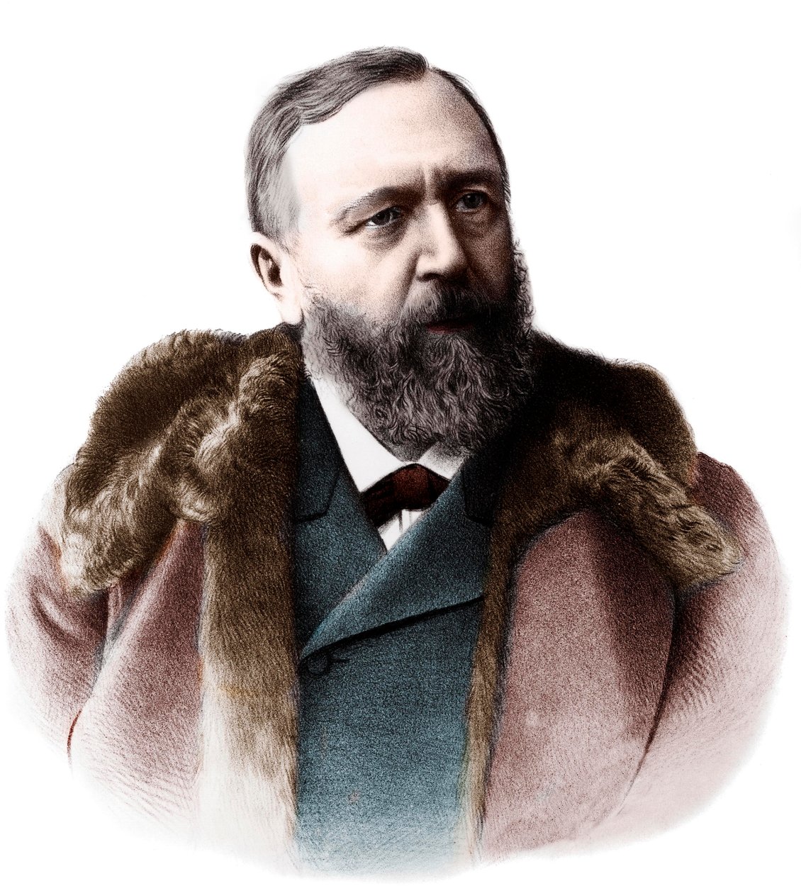 Portræt af Richard von Krafft Ebing (1840-1902), tysk neuropsykiater. af French Photographer