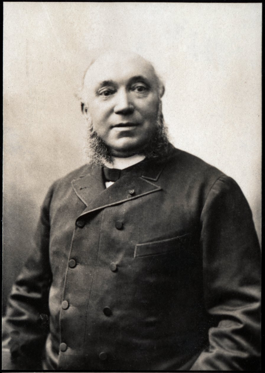 Portræt af Samuel Perivier (1828-1902), fransk dommer. af French Photographer