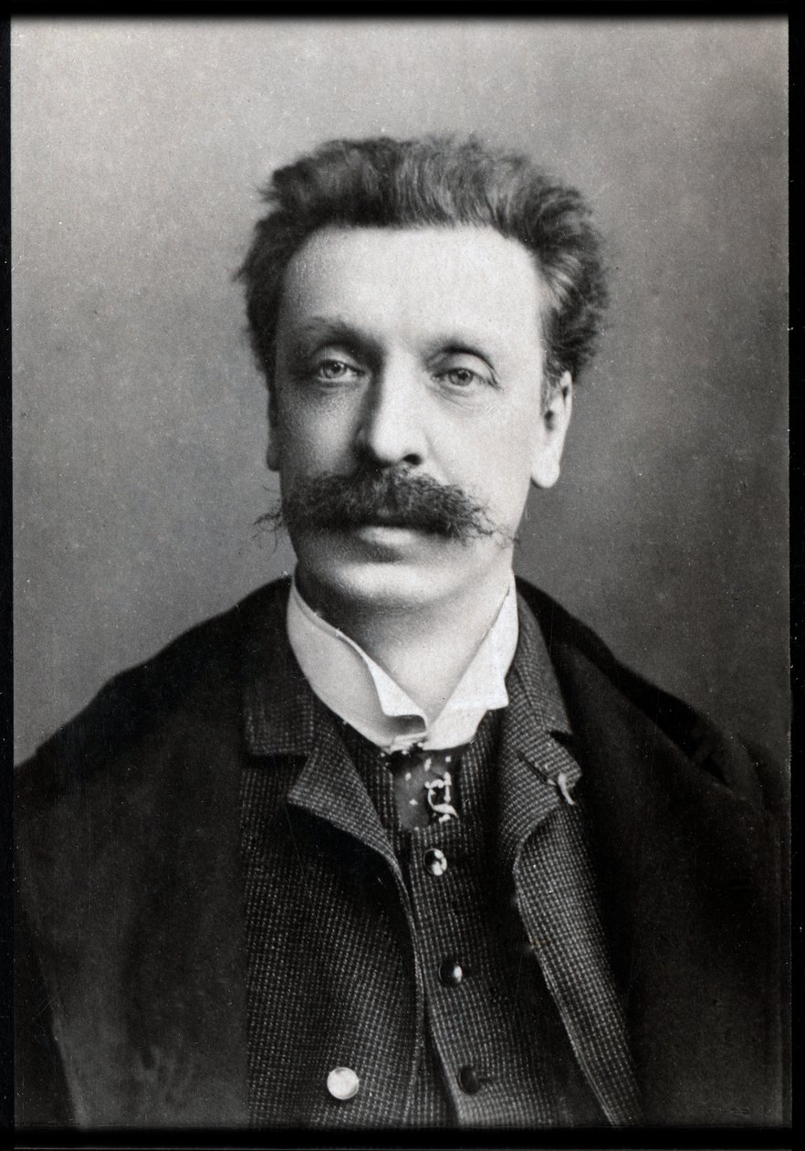 Portræt af Victorin de Joncieres (Victorien Joncieres) (1839-1903), fransk komponist og musikkritiker. af French Photographer