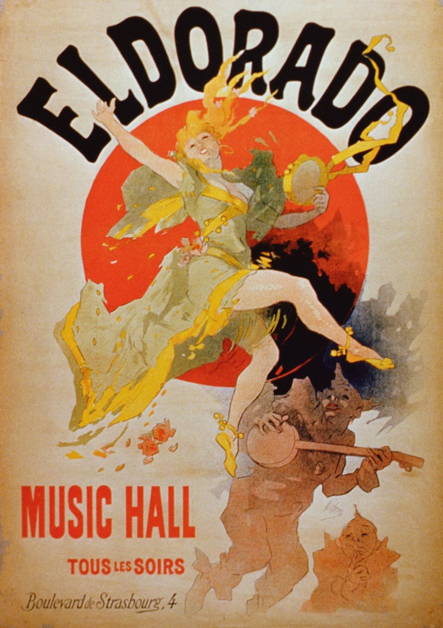 Annonce for Eldorado Music Hall af French School
