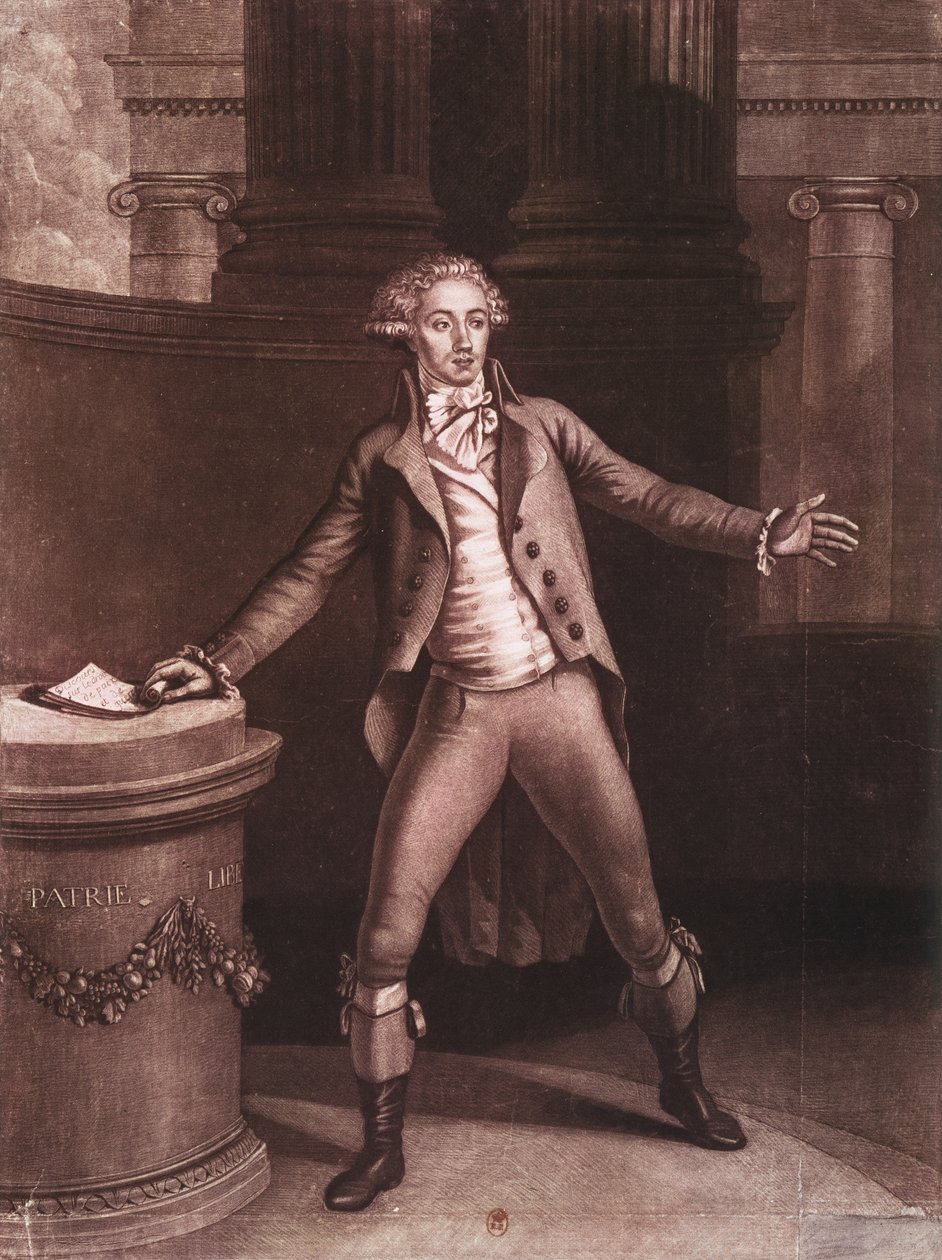 Antoine Barnave (1761-93) af French School