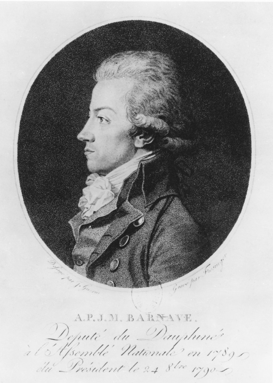 Antoine Pierre Joseph Marie Barnave af French School
